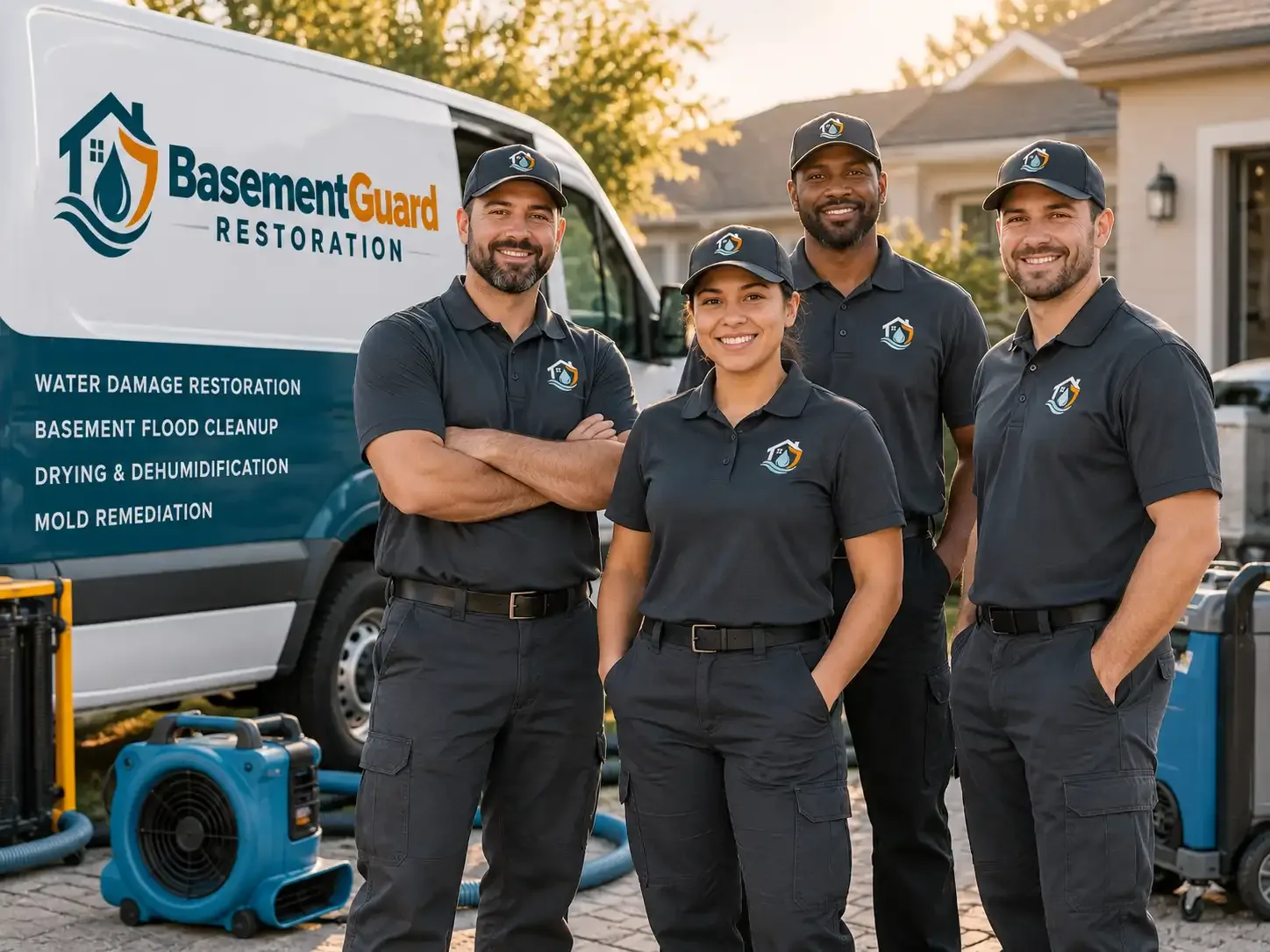 Basement Water Damage Restoration company in Oak Ridge, LA